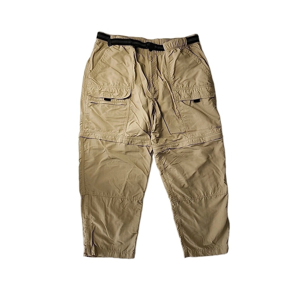 EMS Eastern Mountain‎ Sports Men's 40x30 Compass 4 Point Zip-Off Pant/Shorts Tan